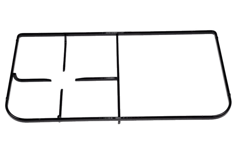 Grille 1 feu noire Indesit pour remplacer votre support de casserole usé