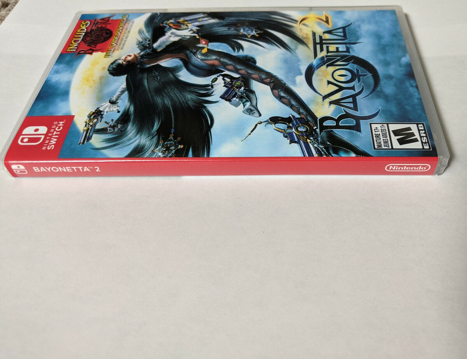 Bayonetta - Custom Nintendo Switch Boxart with Physical Game Case (No Game  Incl.)