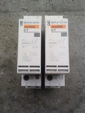 Contacteur Merlin Gerin 15380 – 2 Contacts NO, 25A, Bobine 230V, Occasion Fonctionnel, Origine France