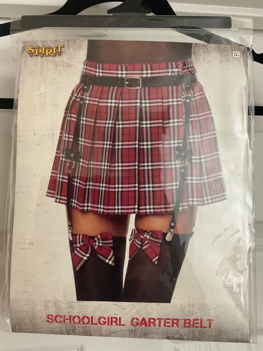 spirit halloween garter belt SPIRIT HALLOWEEN School Girl Cosplay Garter Belt- no size