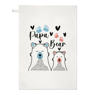 Papa Bär Geschirrtuch Papa Opa Vatertag Weltbeste Liebe Geburtstagsgeschenk