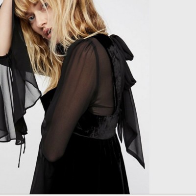 FREE PEOPLE Counting Stars Velvet & Chiffon Mini Dress Small S NWT | eBay FREE PEOPLE Counting Stars Velvet & Chiffon Mini Dress Small S NWT | eBay