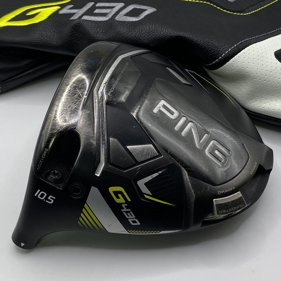 LH PING G430 SFT 10.5° Driver Head + Headcover Left-Handed Used From Japan - Image 4 of 4