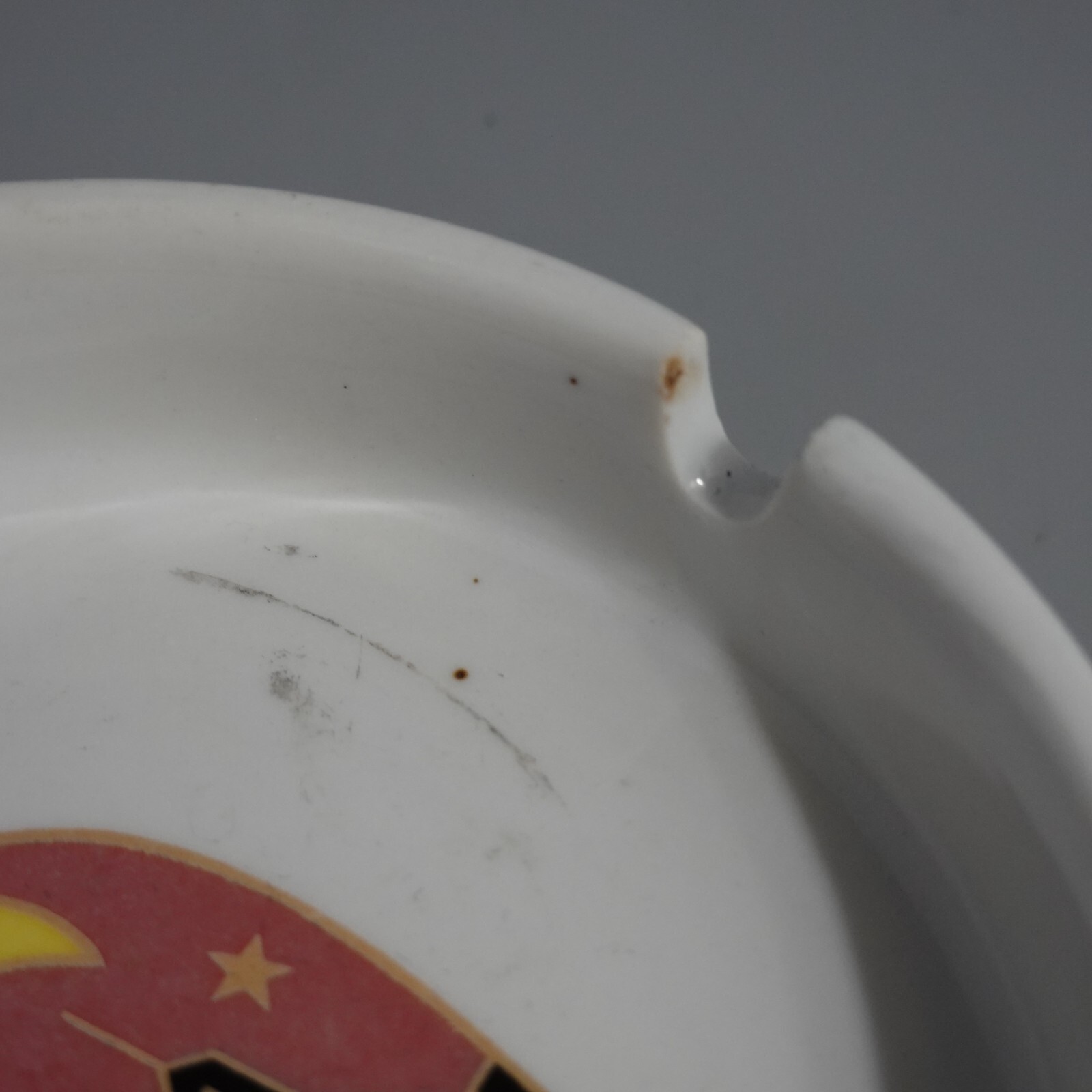 New York Big Apple City Merchandise White Ceramic Decorative Souvenir Ashtray