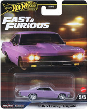Hot Wheels PREMIUM 1966 CHEVROLET CHEVY IMPALA FAST & FURIOUS