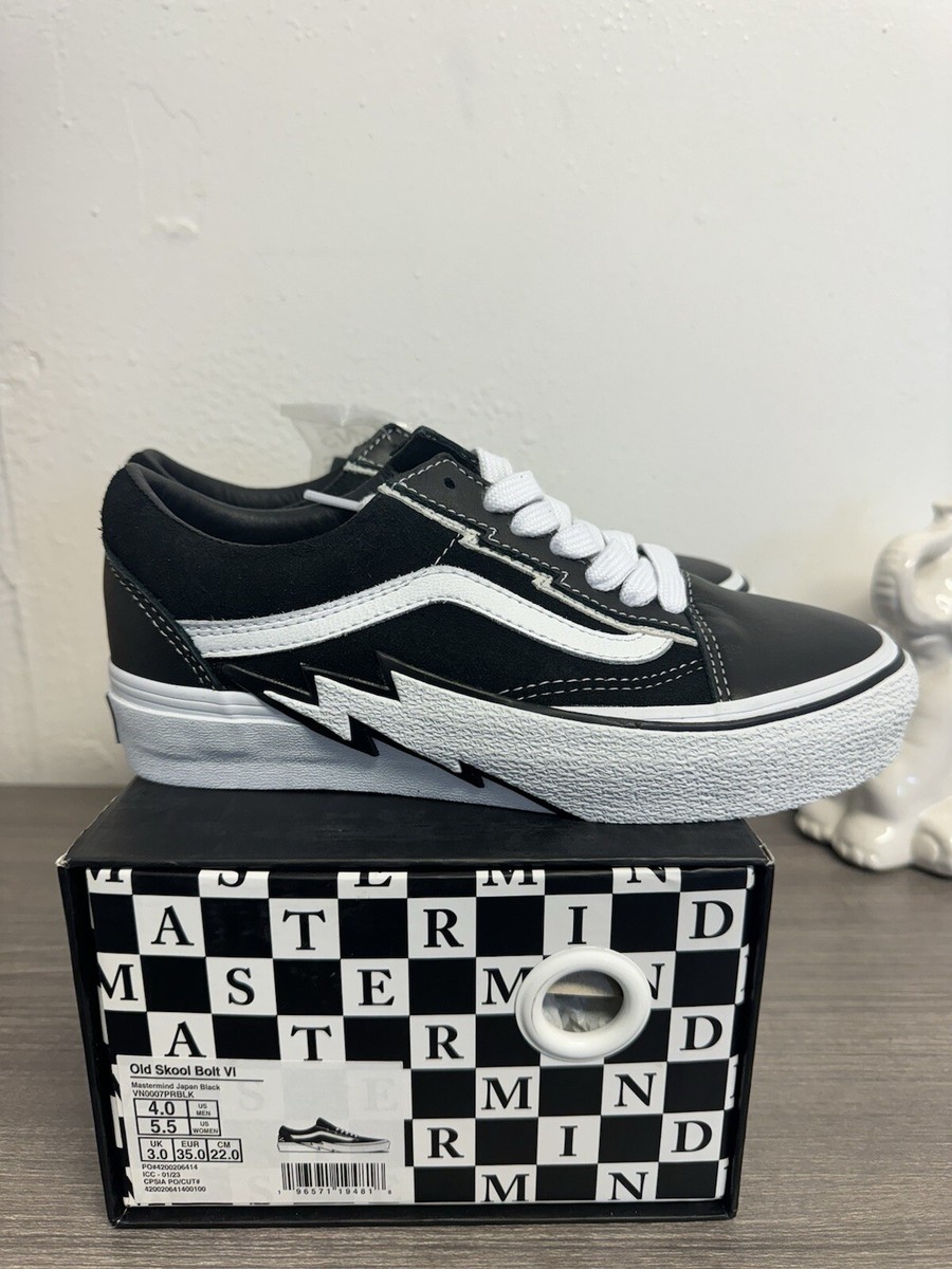 シューズ(男性用) vans volt old skool mastermind world Vans Vault Old Skool Bolt LX Mastermind World Men's