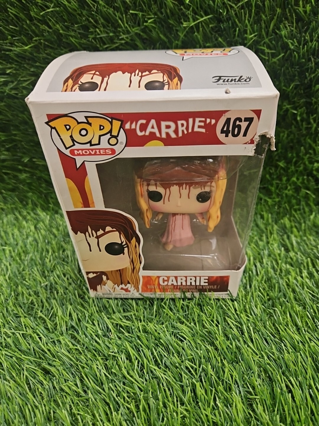 Creepy Funko Pop Carrie White Horror Movie Collectible #467