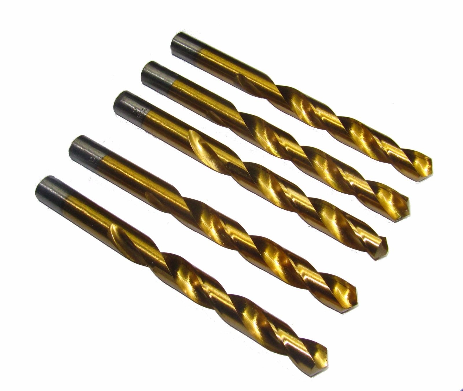 RDGTOOLS 5PC 11/32 HSS FULLY GROUND ENGINEERS DRILLS