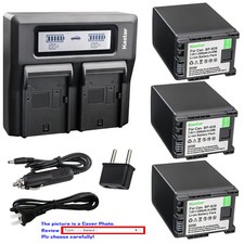 Kastar Battery Super Fast Charger for Canon BP-820 BP-828 Canon VIXIA HF G21