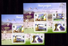 Romania, WWF, Loeffler, 2006, MNH, 2x Block 391. See Scans.