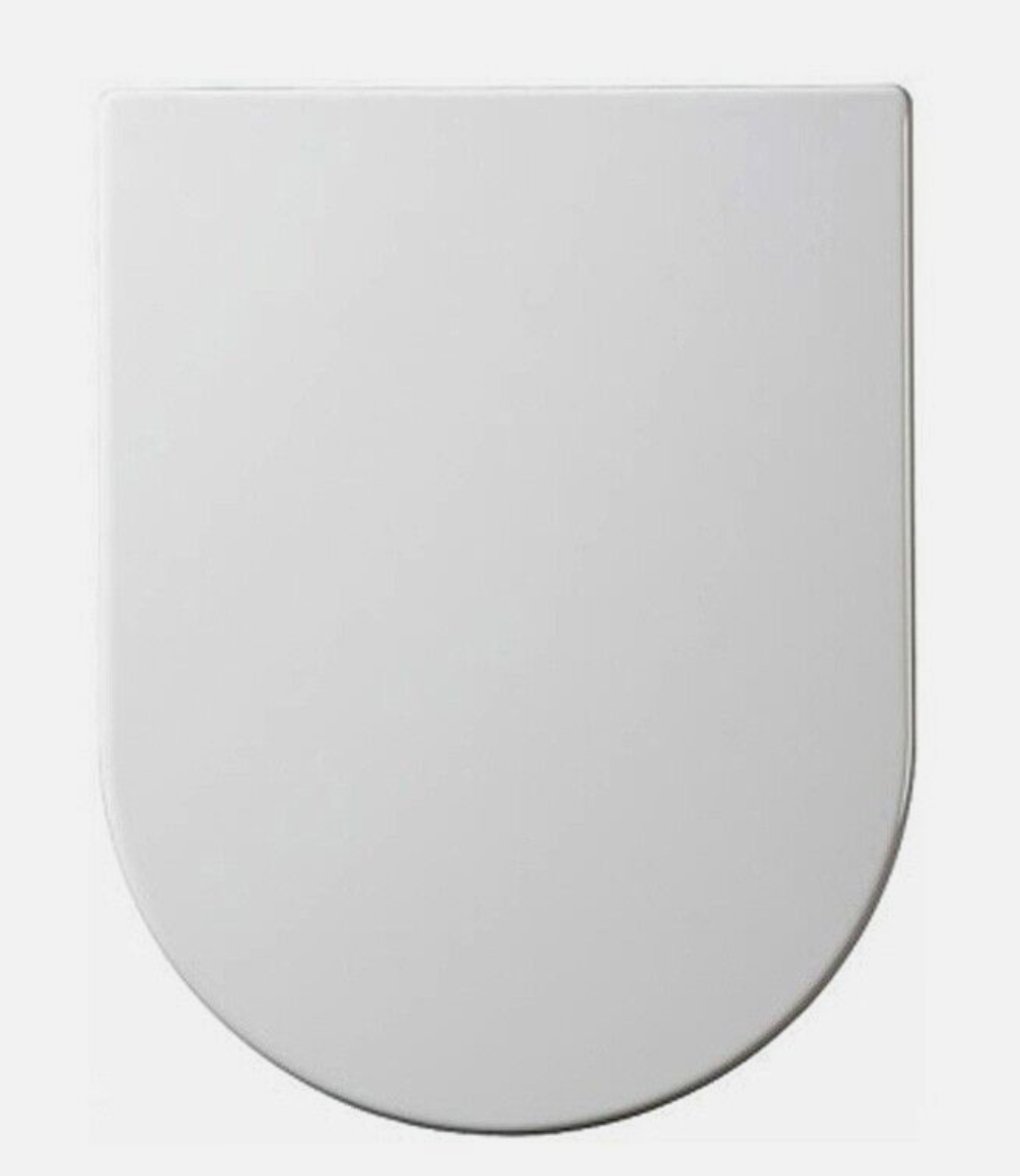 Euroshowers Long D Shape Toilet Seat Soft Close Quick Release / Eastbrook Linea