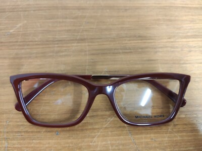 Michael Kors HONG KONG MK 4069U Brillenfassung 3726 52 17 140 Rot