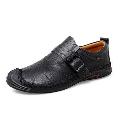 Classic Men Casual Leather Shoes Outdoor Sneakers Rome Loafers Oxford Shoes