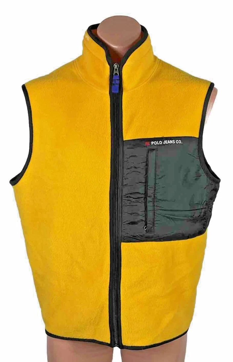 Ralph Lauren Polyester Outer Shell Yellow Coats, Jackets & Vests