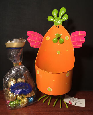 Ostern Hühnerständer und Lindt Schokolade Sortimentstasche