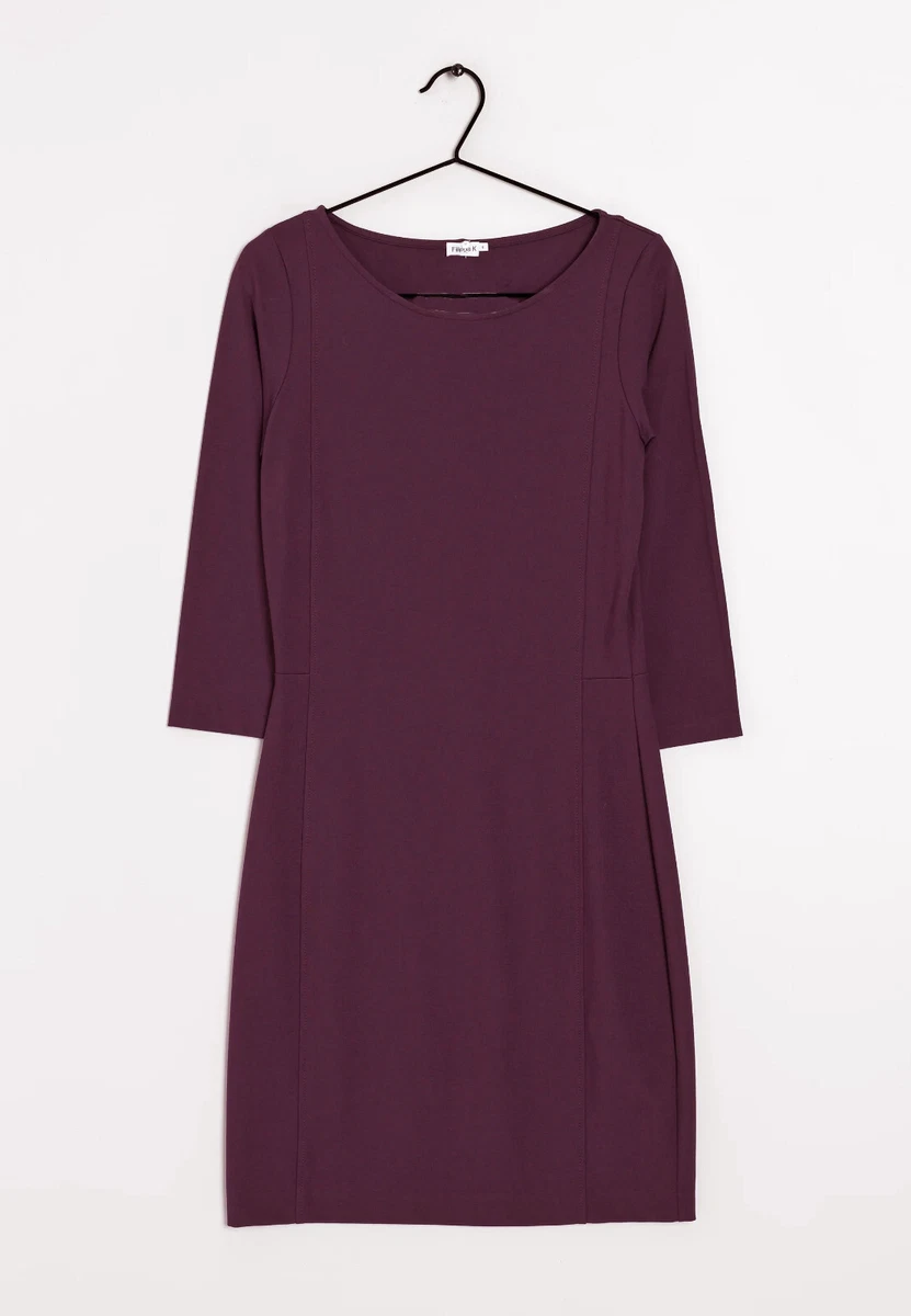 Filippa K viscose jersey tailored dress purple bordeaux L eBay
