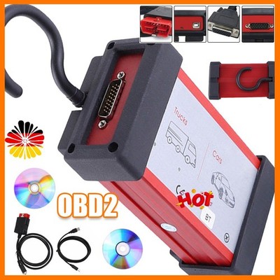 Profi Auto Diagnosegerät KFZ OBD2 Scanner Fehlerauslesegerät Auto Multidiag Pro+