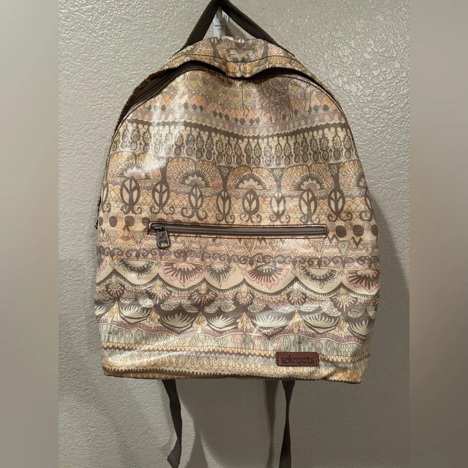 NUEVO SIN ETIQUETAS Sakroots Spirit Desert Pasteles Maleta Mochila Lista Foto 2 de 4