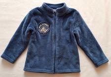Lupilu Baby Jungen Fleece Jacke mit RV Gr.86/92 Polyester 100% blau Kragen GUT