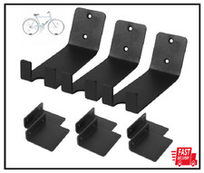 3 Pack Heavy Duty Bike Wall Mount Hangers for Garage Space Saving Rack