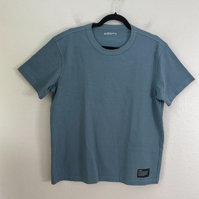 NEW American Giant Mens Medium Everest Short Sleeve Crew Neck Top Heavyweight