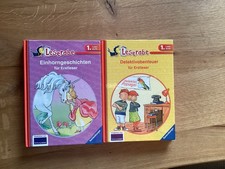 Leserabe 1. Lesestufe Einhorngeschichten / Detektivgeschichten