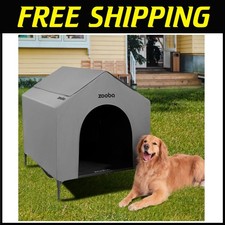 Extra Large Dog House with Weatherproof Canopy