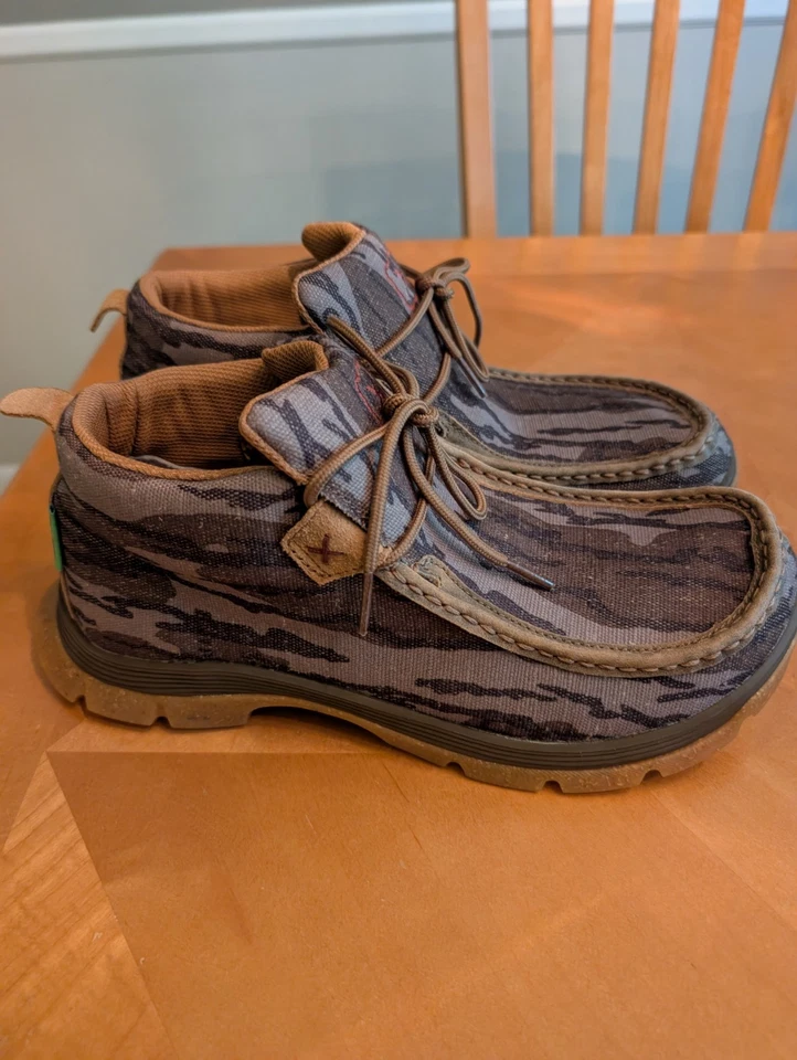 Botas Twisted X Chukka Puntera Oblicua Para Hombre Roble Mossy Camufladas Zapatos Talla 9W Foto 3 de 4