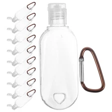 10 Sets 30 ml PET Travel Bottles Empty Refillable Hand Containers