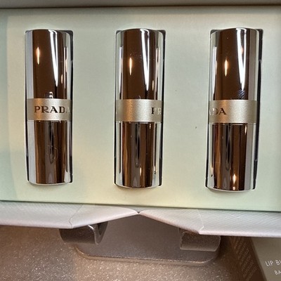 Prada Beauty Mini Lip Collection Set Astral Pink Quartz Mahogany