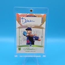 2023 Panini Flawless - Flawlessly Framed Signatures Bobby Miller FFS-BM Gold /10