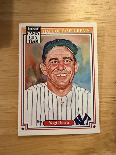 Yogi Berra #24 1983 Donruss Hall of Fame Heroes card