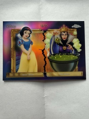 Topps Disney Family First Rivals Snow White & Evil Queen FFR-1 /25