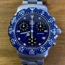 TAG Heuer Formula 1 CA1210-R0 Chronograph Blue Dial Men's Quartz Watch from JP