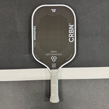 New CRBN3 TruFoam Genesis Demo Elongated Gen4 Foam Carbon Pickleball Paddle