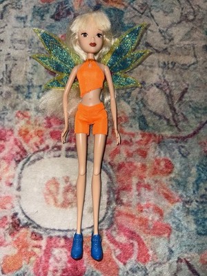 Winx Club Stella Pixie Magic Mattel mit Flügeln - selten