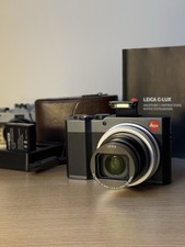 Leica C-LUX type 1546 20.1mp Compact Camera Case and extras READ