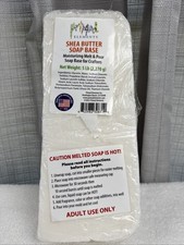 Primal Elements Shea Butter - Moisturizing Melt and Pour Glycerin Soap Base for