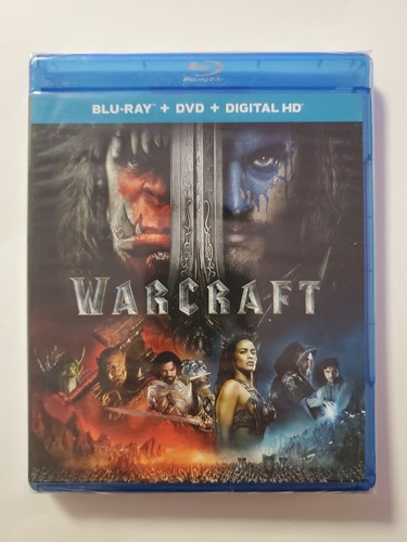 WARCRAFT BLU-RAY + DVD AND DIGITAL COPY, LOT D4,