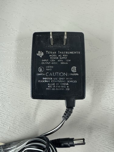 Texas Instruments TI AC 9201 Power Supply - Afbeelding 2 van 3