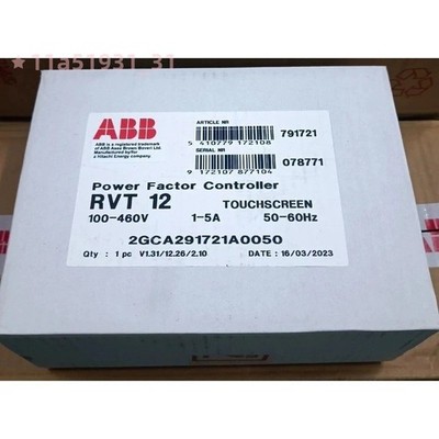 ABB RVT-12 2GCA291721A0050 POWER FACTOR CONTROLLER NEW IN BOX Fast delivery