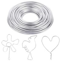 Basteldraht 20M 3Mm Aluminiumdraht Schmuckdraht Weich FüR Diy Bastelarbeiten