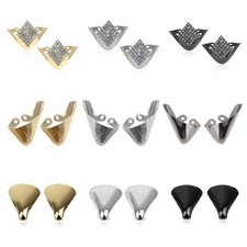 2Pcs Metal Shoe Toe Caps High Heels Tip Covers for High Heels Shoes Decoration