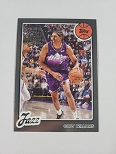 2025-26 Topps Basketball #80BK-37 Cody Williams - Jazz
