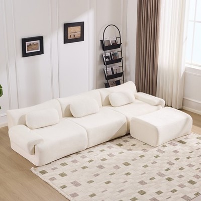 Modular Combination, Bamboo Joint Shape, Armchair, Extra-Large Compression