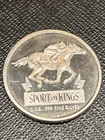 2 Oz .999 Silver MGM “SPORT OF KINGS” Race & Sports Book Coin #1172