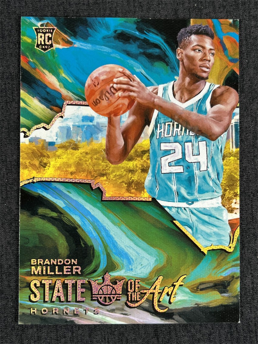 2023-24 Panini Court Kings Brandon Miller RC State Of The Art Gold Case Hit SSP