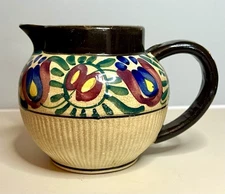 Vintage Japan Maruhon Ware Pitcher Creamer 4”