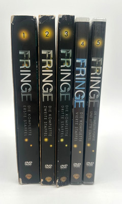 Fringe - Grenzfälle des FBI - komplette Serie Staffel 1-5 - DVD - Guter Zustand
