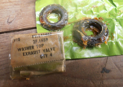B Range Rolls-Royce Motor. Waschmaschine oben Auslassventil. Stck 4 FV141462 2F1659 NOS